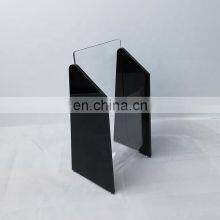 Single Pocket Clear a5 Leaflet Organizer Custom Acrylic Brochure Holder thumbnail-4