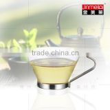 transparent tea cup ,glass coffee cup ,stainless steel coffee cup ,150ml