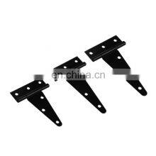 Hight Quality Iron Rustproof T-Strap Barn Door Hinges Shed Door Heavy Duty Hinges Gate T Strap Hinges