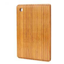 Wholesale Larger Bamboo Chopping Board With Juice Groove Have Hole Thick Kitchen Food Serivng Charcuterie Cutting Boards thumbnail-3