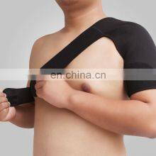 Relief for Shoulder Injuries Tendonitis Adjustable Neoprene Shoulder Support Brace For Men Women thumbnail-3