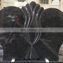 Factory Sale China Black Granite Stone Funeral Monuments and Headstone thumbnail-3