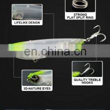 JOHNCOO Pencil Lure Fishing 100mm 14g Topwater Ultra-light Pencil Popper Lure Long Casting Stickbait Bass Lure thumbnail-4
