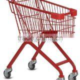 lively red color kid's/children shopping cart/shopping trolley