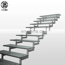 Simple Design Structure High Polished Easy Installation Stairs Stainless Steel Handrail Staircase