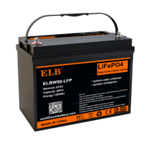 25.6V 50Ah LiFePO4 Battery