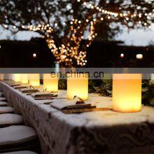 RTS Portable Restaurant Cordless Rechargeable 16 Color Changing Outdoor Led Table Night Light Lamp thumbnail-1