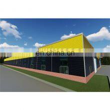 Modern Design Prefab Framework Light Removable Steel Structure Warehouse Removable thumbnail-1