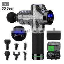 Dropshipping Cordless Sports Electric Booster Impulse Percussion Deep Tissue Vibration Body Muscle Massage Gun
