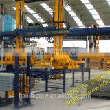 Automatic brick pallet separation and stacking production line