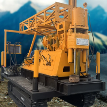 XY-44A Crawler Type Full Hydraulic Exploration Well Core Drilling Machine with Vertical and Oblique Dual Use Drill Tower