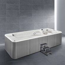 Modern Design Outdoor Swim Spa Large Endless Pool With Balboa Control System Hydro Massage Whirlpool Spa Tub