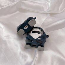 3D Design Hoodie Shark Earphone Cover Silicone Soft Shell for AirPods Pro/1/2/3 Wireless Headphone Protection Case thumbnail-4