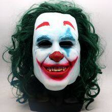 DC The Joker Mask Halloween Horror Theme Party Cosplay Killer Clown Latex Caps Masks thumbnail-1
