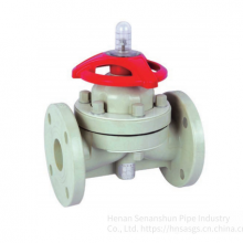 Pph Flanged Diaphragm Valve thumbnail-2