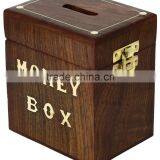 Christmas Handcrafted Wooden Money Box thumbnail-2