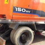 Original Korean Doosan DH150-7 Wheel Excavator Sell in Shanghai,look for Agent of Excavator thumbnail-1