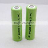 Rechargeable Ni-ZN battery, 1.6V AA 2500mAh