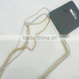 FASHION MULTI ROW HEART,FIREBALL LARIAT CHAIN NECKLACE thumbnail-3