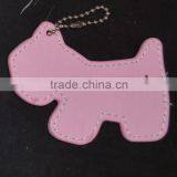 PU Leather Dog Shape Hang Tag Can be Decorated With DIY Slide Letters thumbnail-1