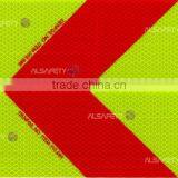 Fluorescent Yellow-green High Intensity Prisamtic Reflective Sheet-Rear-marking Plate for Vehicles thumbnail-2