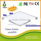 IP44 LED Ceiling Panel Lamp 36watt Decoratitive Lightings 600x600 Led Panel Light With Ac85-265v