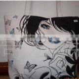 Fahsion Small Canvas Tote Bags Wholesale thumbnail-5