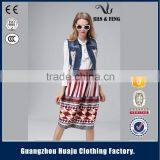 2016 New Arrival Sleeveless Denim Vest Jean Jacket for Women thumbnail-3