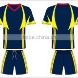 2015 custom designed cool-dry sublimation soccer uniform