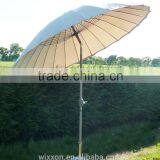 2.7M, Dia 38mm&1.1 Thickness Alu.Pole Garden Tilting Parasol With W/Crank thumbnail-1
