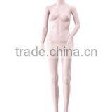 Good Quality Factory Directly Sale Window Display Standing Full Body Ecru Model Female Mannequin