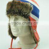 Wholesale High Quality Cotton Earflap Winter Hat Men thumbnail-1