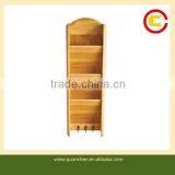 Domestic Decorative Bamboo 3-Tier Vertical Letter Holder thumbnail-1
