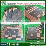 Plastic Composite Decking With 300*300mm With High Quality and Good Price/wpc Interlocking Decking Tiles thumbnail-4