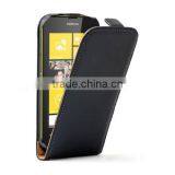 PU Leather Flip Mobile Phone Case Cover Pouch for Nokia Lumia 520 thumbnail-1