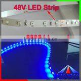 Battery Operate 48V Blue LED Strip,DC 48V Blue LED Light With 60leds/m,Special 48V Blue LED Light Strip thumbnail-1
