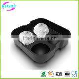 BPA Free Ice Ball Maker Silicone Sphere Ice Mold