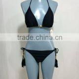 Open Hot Anti-uv 50+ High Waist Bikini Swimming Wear thumbnail-1