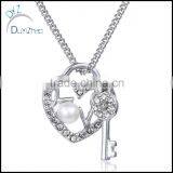 Hot Sell Alloy Charm Heart Pendant Necklace Designs thumbnail-1
