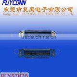 Centronics Champ PCB Mounting Right Angle Connector Female Receptacle With Bail Clip