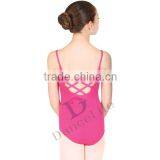 C2040 Rosered Girls Leotards Gymnastics With Strapp Back Kids Leotards thumbnail-5