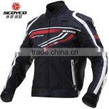 MOTOCYCLE RIDING JACKET Jk37 SCOYCO PU Leather thumbnail-1