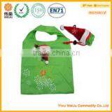 Christmas Custom Printed Reusable Girl With Shopping Bags thumbnail-1