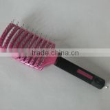 paddle hair brush with nylon pins