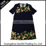 Hot Sale 2016 Summer Dress Fashion Women Vintage Party Dresses Printing Casual Dress thumbnail-3