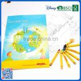 Custom Design Wholesale Unique Coloring Books Printable With Crayon Sets thumbnail-1