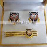 Tie Clip Cufflink With Box