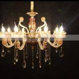 Hot Sell Beautiful Crystal Pendant Light .zinc Chandelier , Luxury Crystal Chandelier thumbnail-1