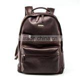 Supplier Good-Looking Newest Model Men Luxury 100 % Black Genuine Leather Backpack thumbnail-3