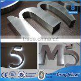 Polished Stainless Steel Sign Backlit Alphabet Letters Metal Sign thumbnail-4